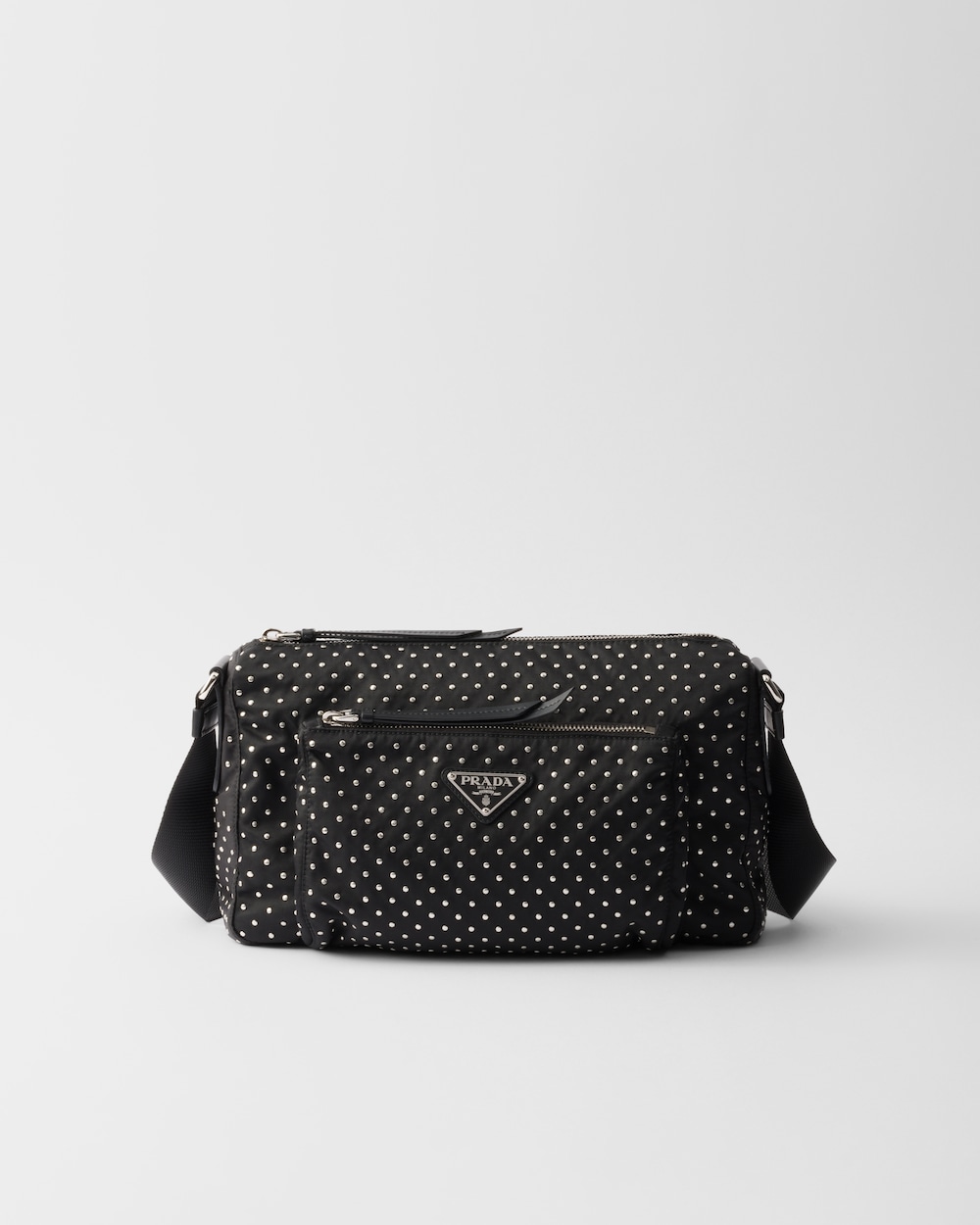 Re-Nylon Bag With Studs - Image 1
